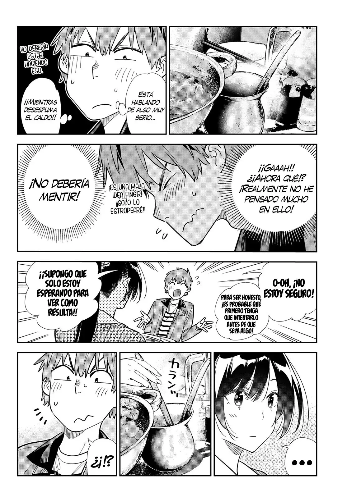 Kanojo, Okarishimasu Capitulo 375 página 9