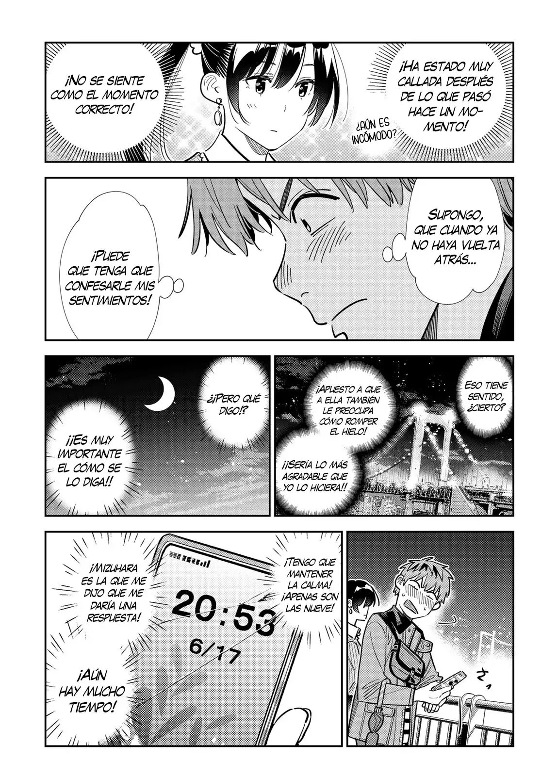 Kanojo, Okarishimasu Capitulo 377 página 14