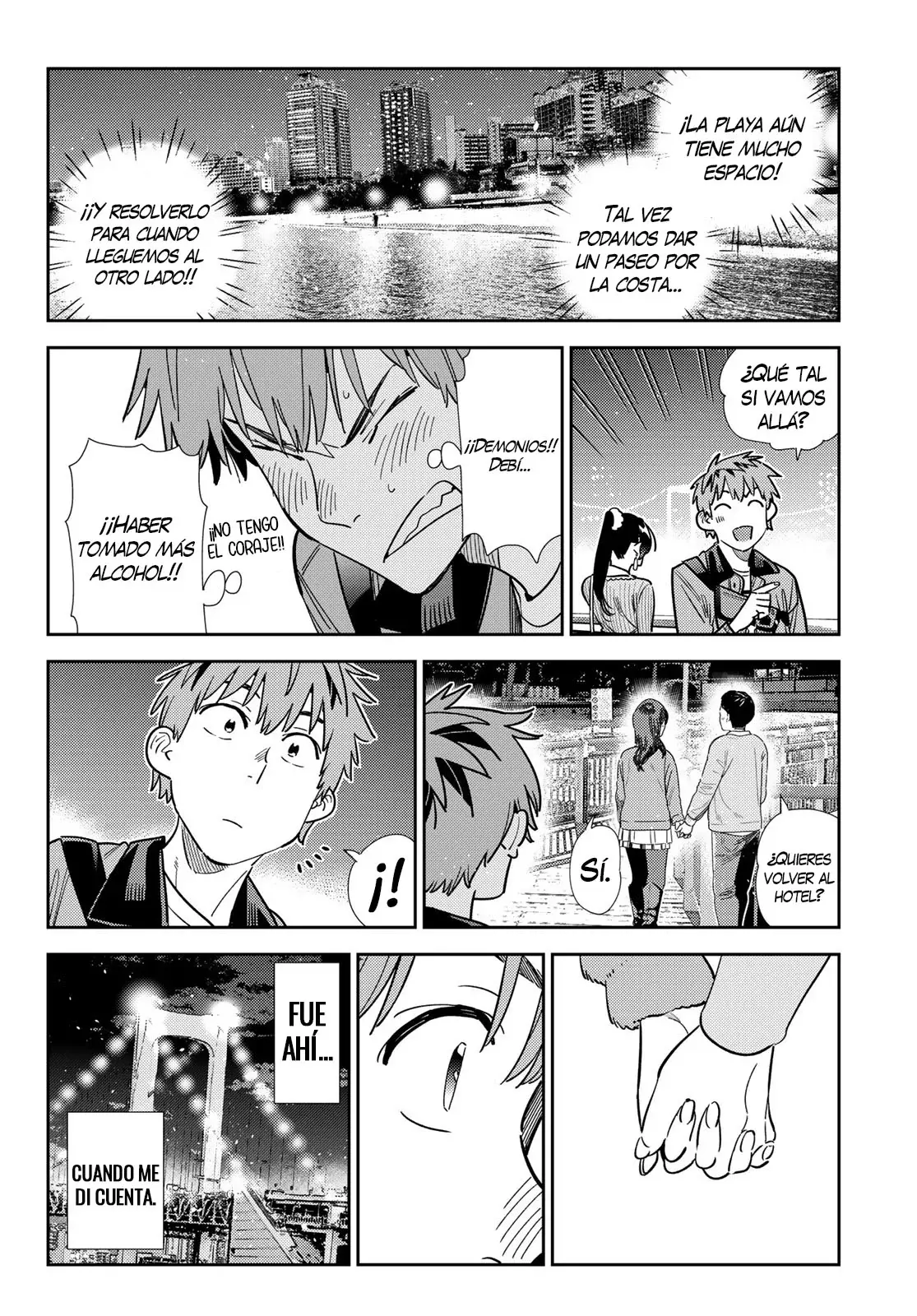Kanojo, Okarishimasu Capitulo 377 página 15