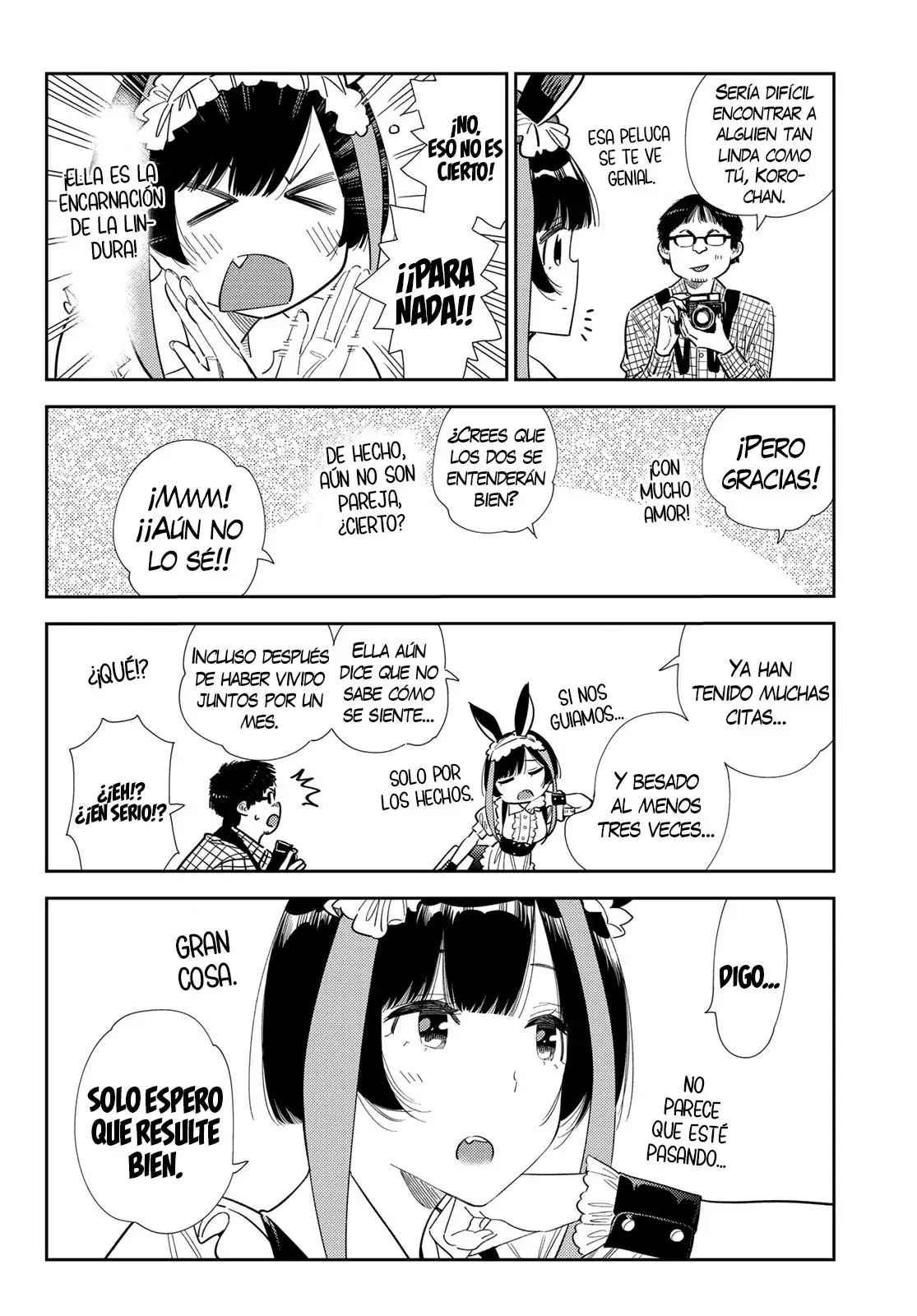 Kanojo, Okarishimasu Capitulo 377 página 3