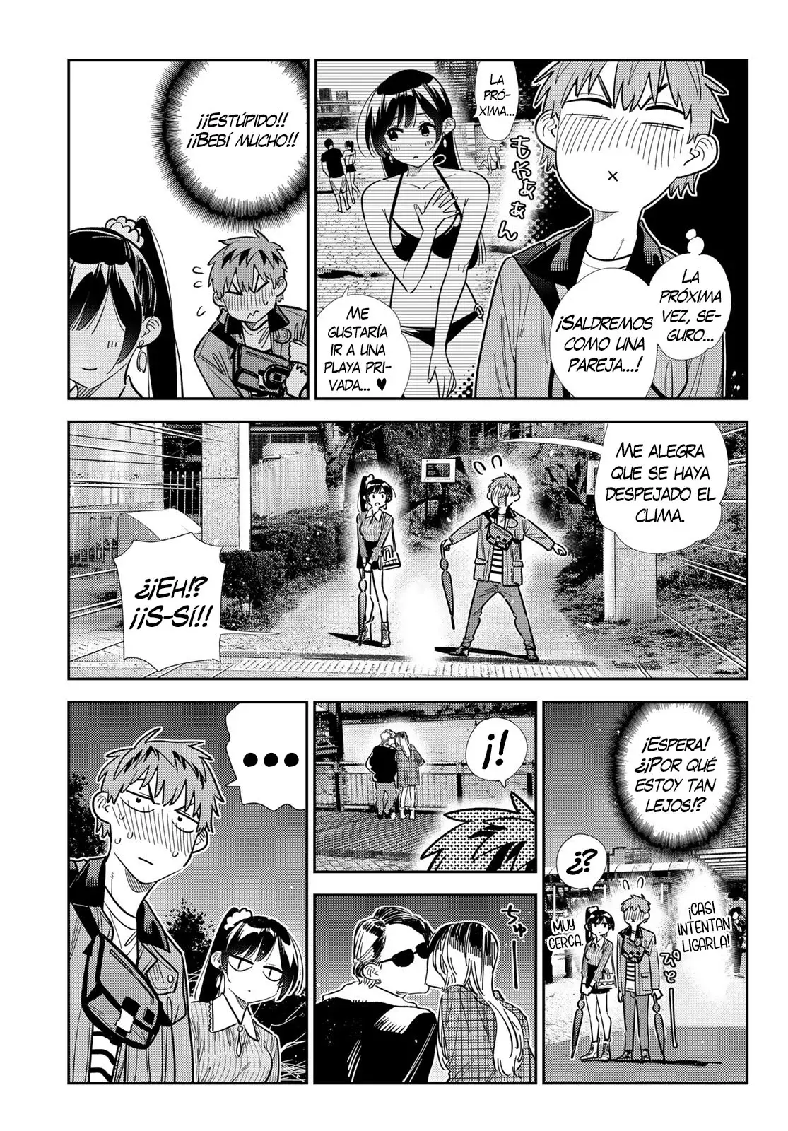 Kanojo, Okarishimasu Capitulo 377 página 8