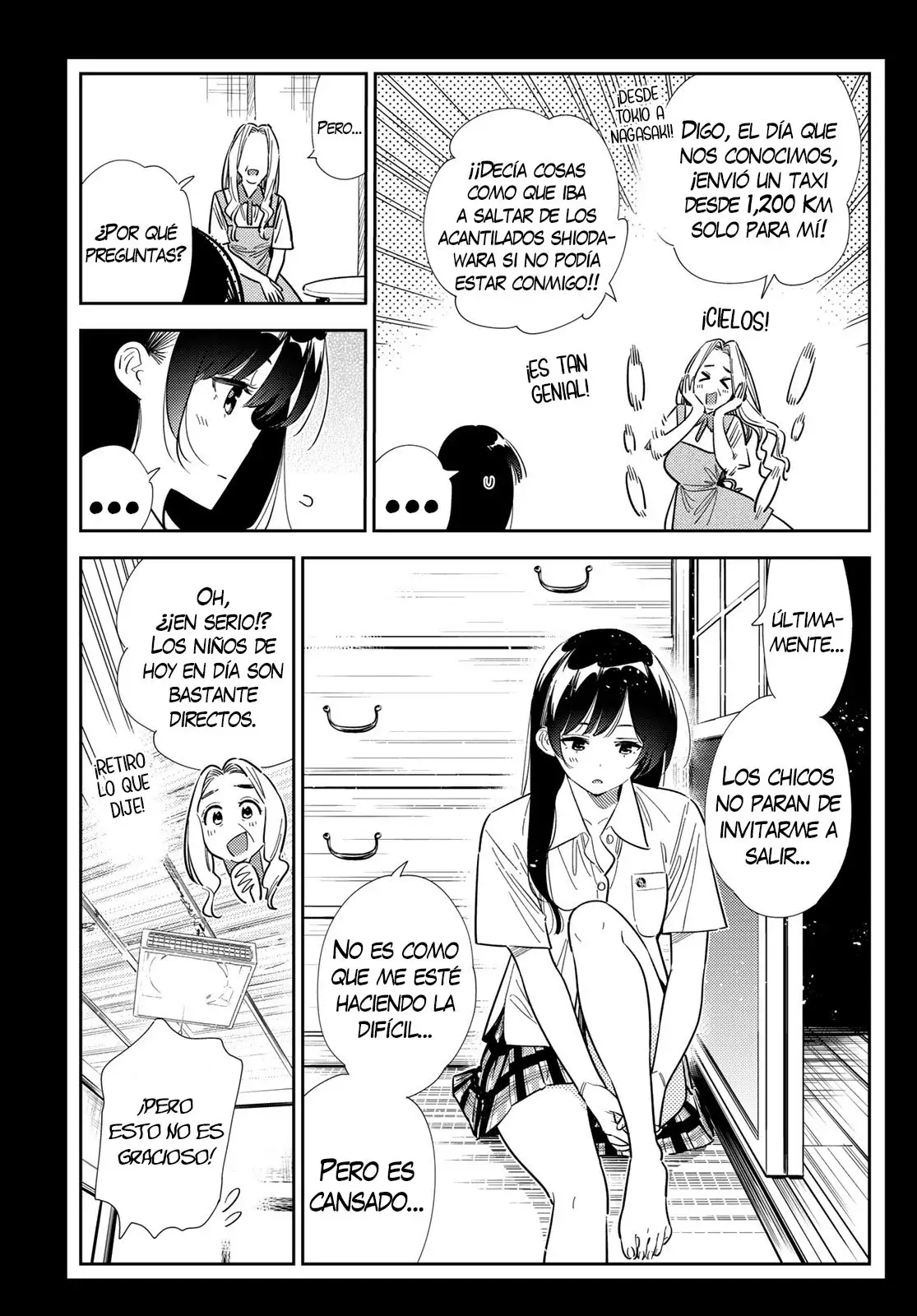 Kanojo, Okarishimasu Capitulo 378 página 8