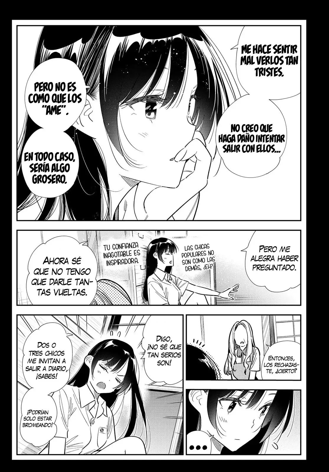 Kanojo, Okarishimasu Capitulo 378 página 9