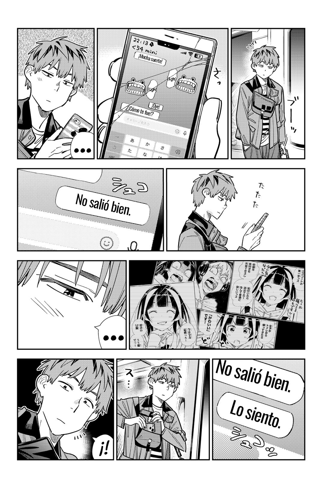 Kanojo, Okarishimasu Capitulo 381 página 14