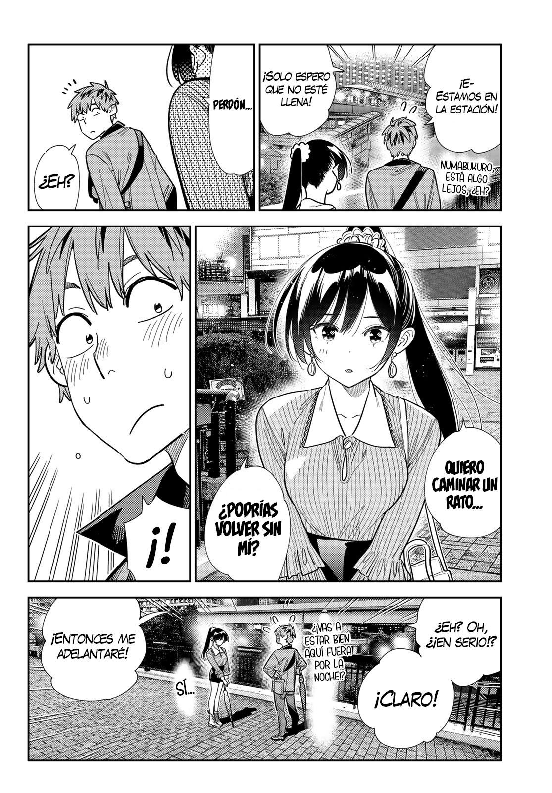 Kanojo, Okarishimasu Capitulo 381 página 6