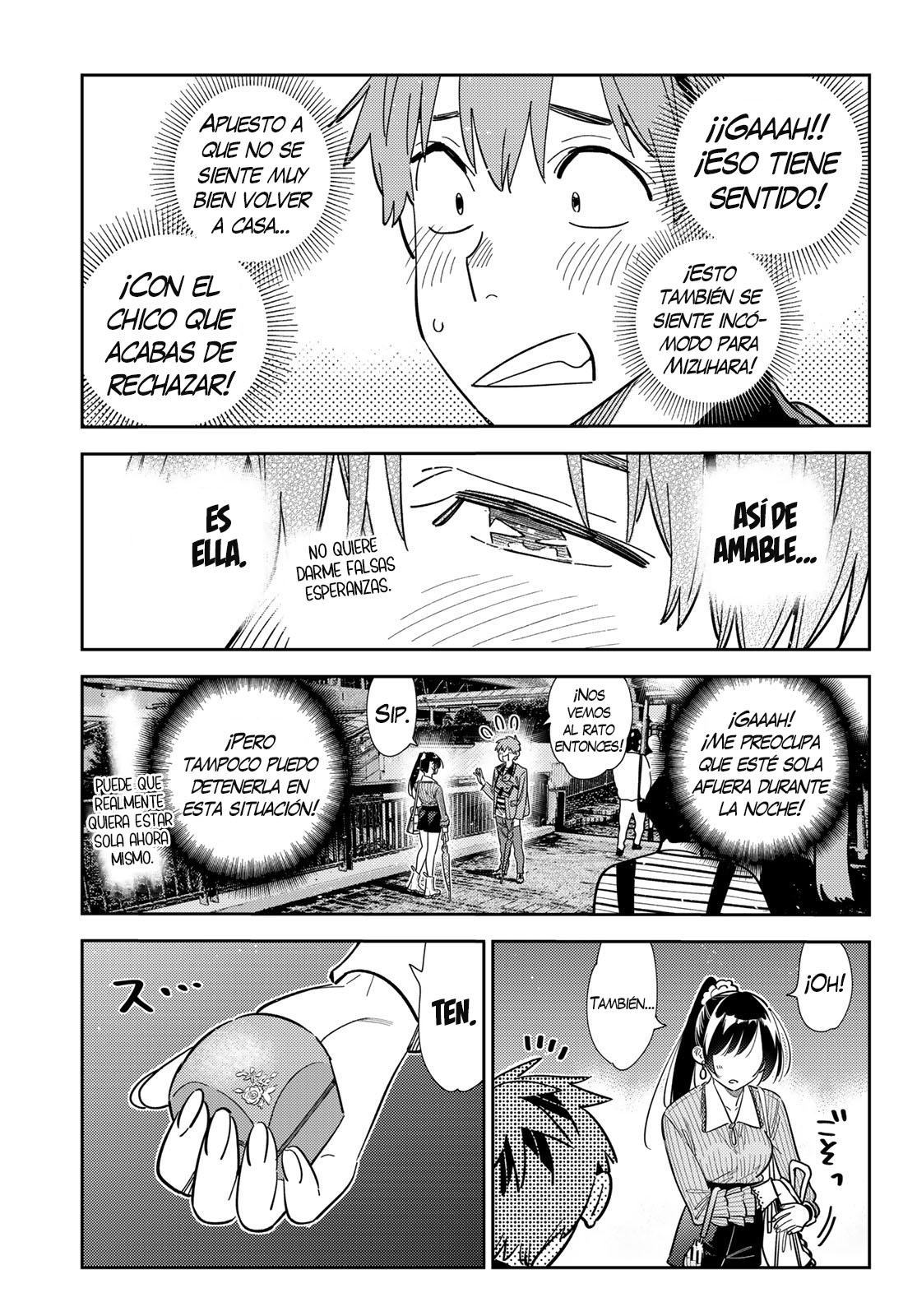 Kanojo, Okarishimasu Capitulo 381 página 7