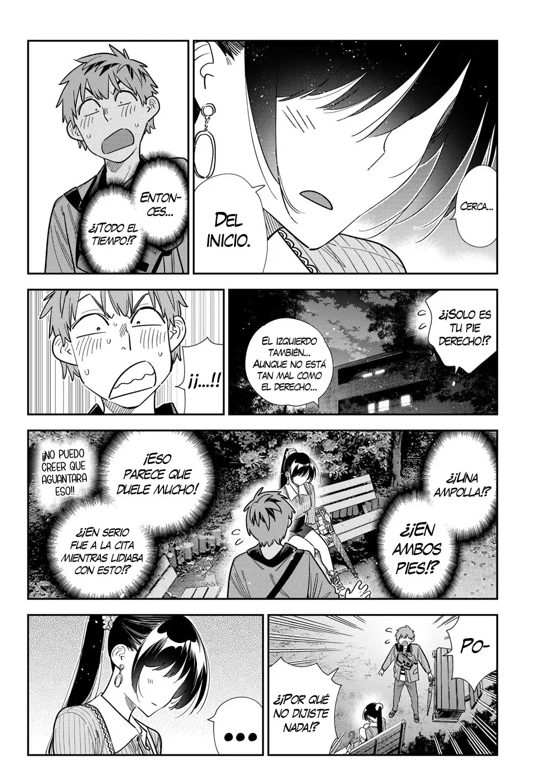 Kanojo, Okarishimasu Capitulo 382 página 12