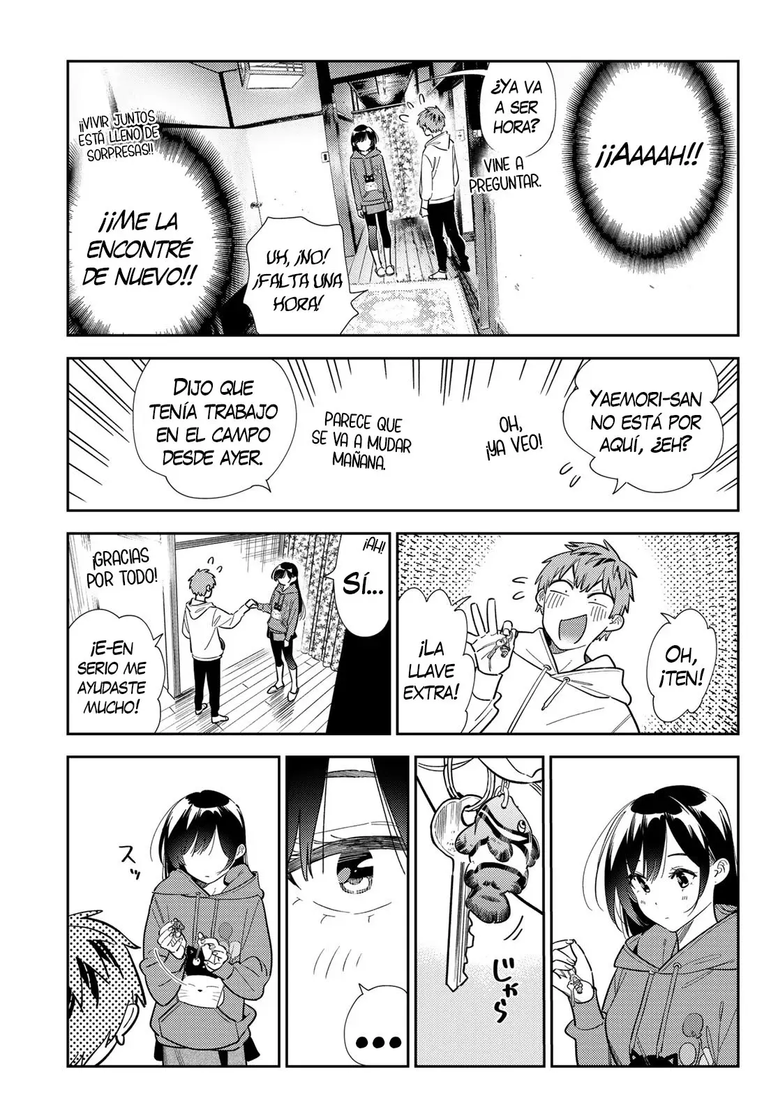 Kanojo, Okarishimasu Capitulo 384 página 17