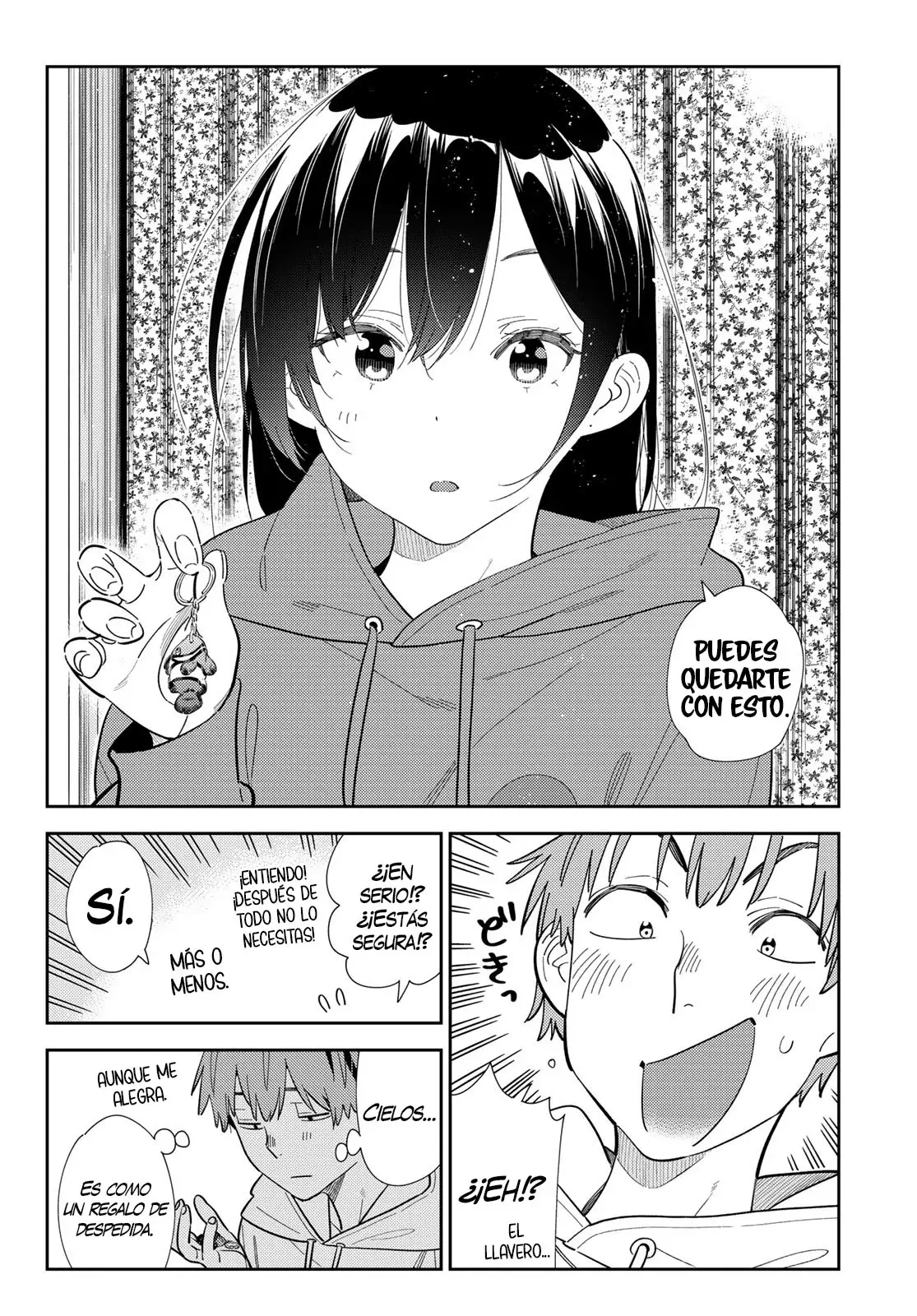 Kanojo, Okarishimasu Capitulo 384 página 18
