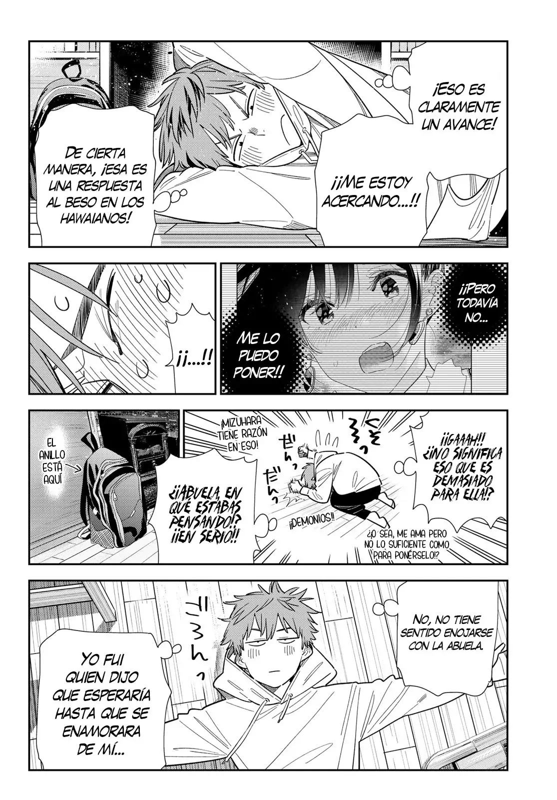 Kanojo, Okarishimasu Capitulo 384 página 9