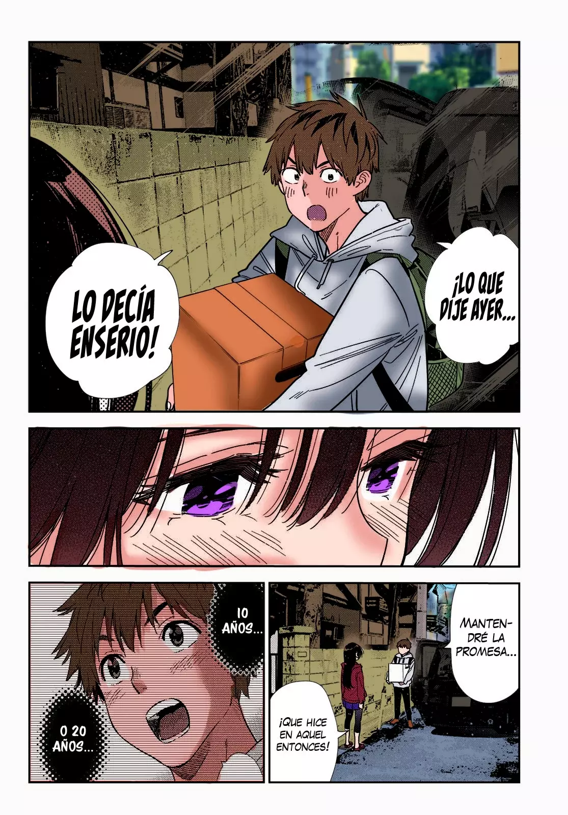 Kanojo, Okarishimasu Capitulo 385.5 página 12