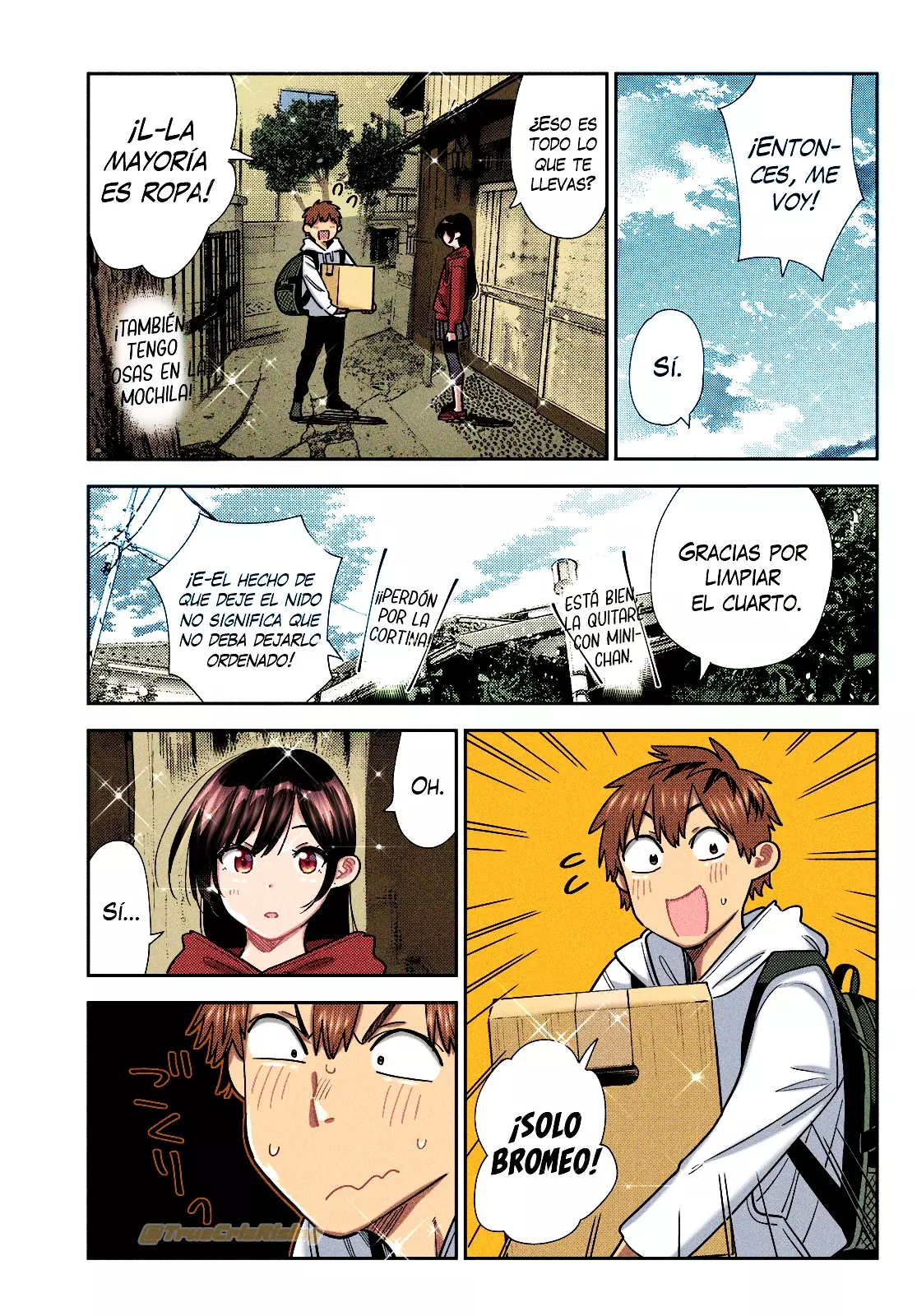 Kanojo, Okarishimasu Capitulo 385.5 página 5