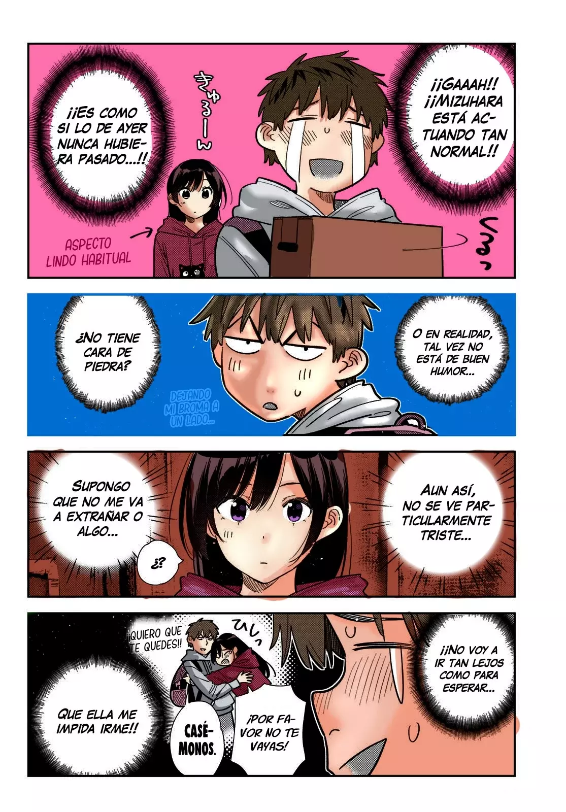 Kanojo, Okarishimasu Capitulo 385.5 página 6