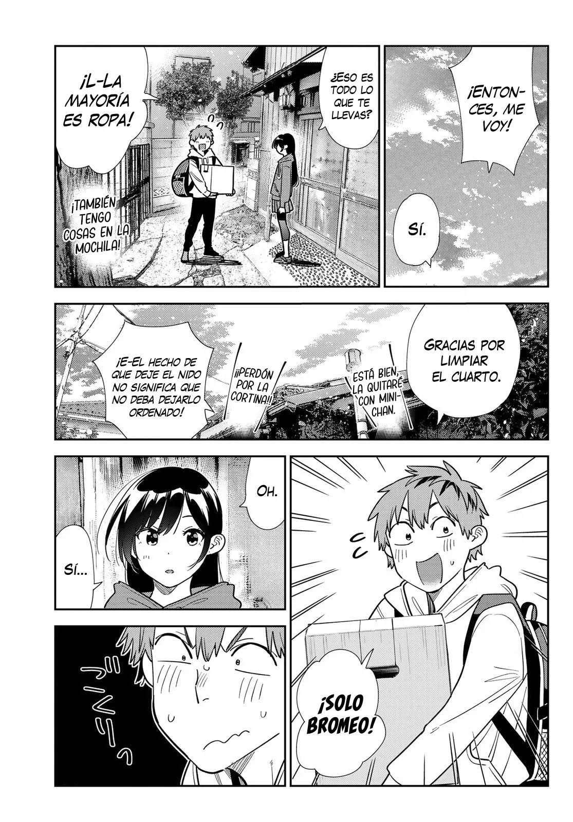 Kanojo, Okarishimasu Capitulo 385 página 4