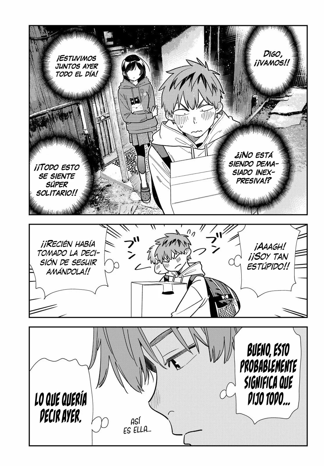 Kanojo, Okarishimasu Capitulo 385 página 6