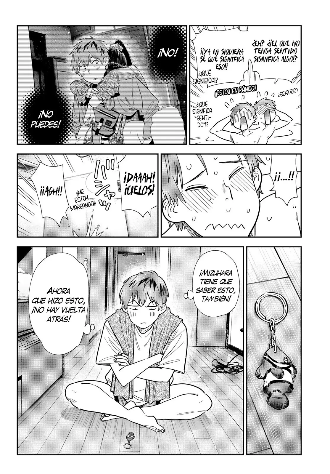 Kanojo, Okarishimasu Capitulo 386 página 14