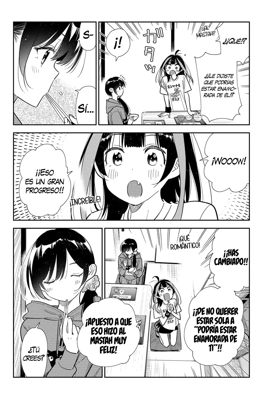 Kanojo, Okarishimasu Capitulo 387 página 11