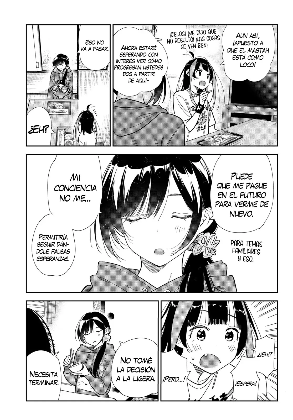 Kanojo, Okarishimasu Capitulo 387 página 12