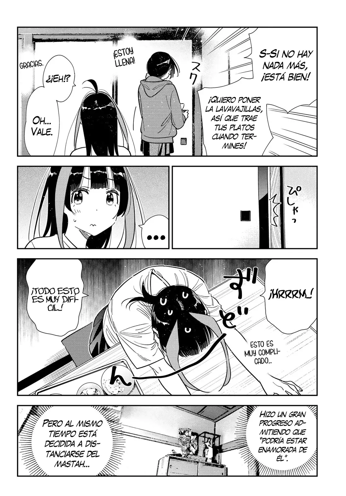 Kanojo, Okarishimasu Capitulo 387 página 17