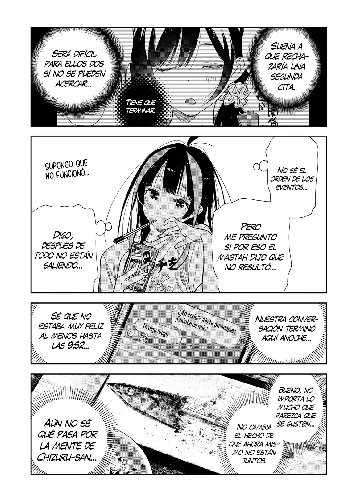 Kanojo, Okarishimasu Capitulo 387 página 18
