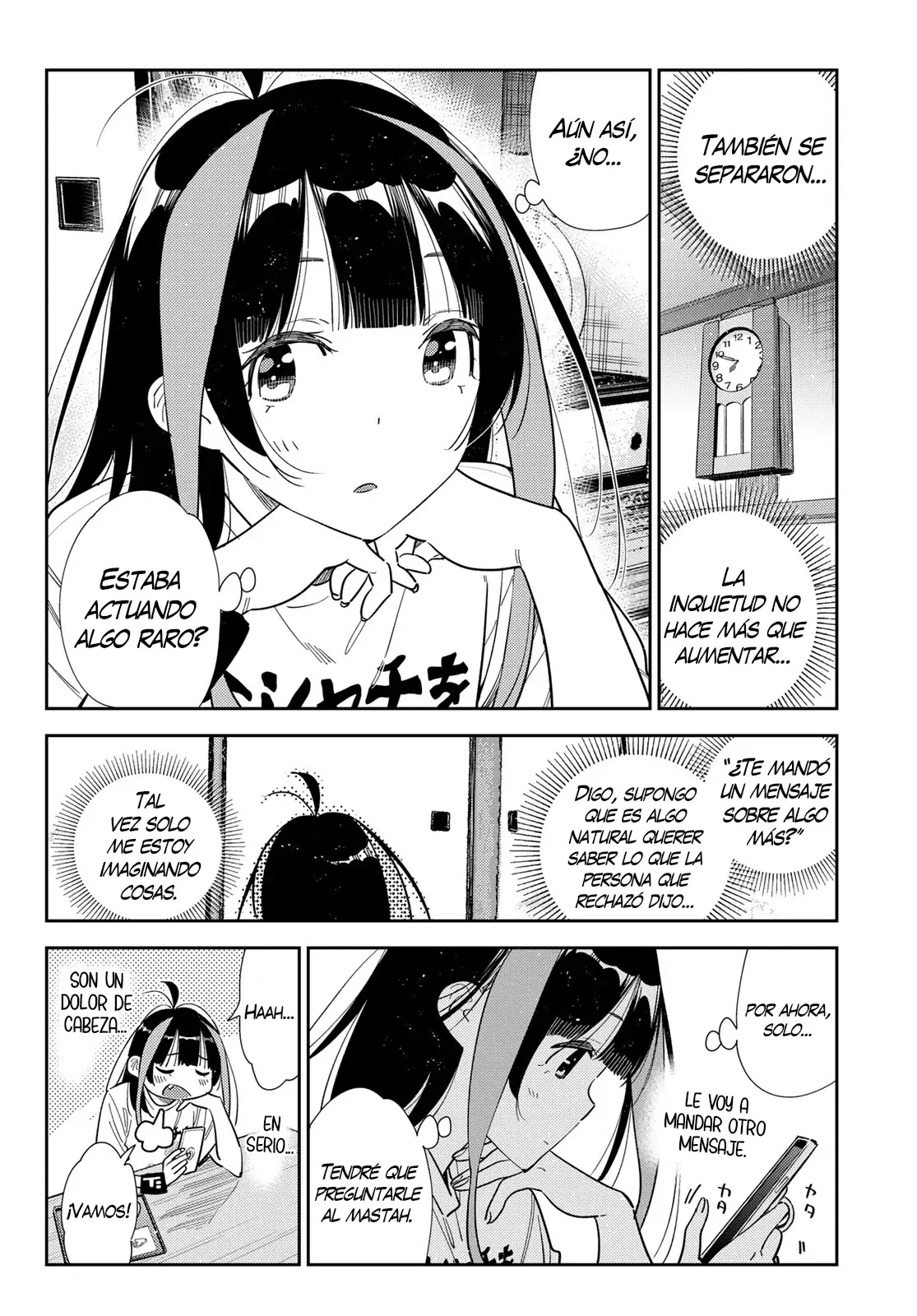 Kanojo, Okarishimasu Capitulo 387 página 19