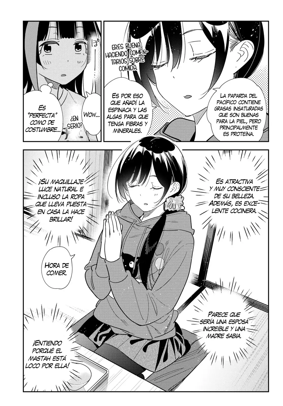 Kanojo, Okarishimasu Capitulo 387 página 8