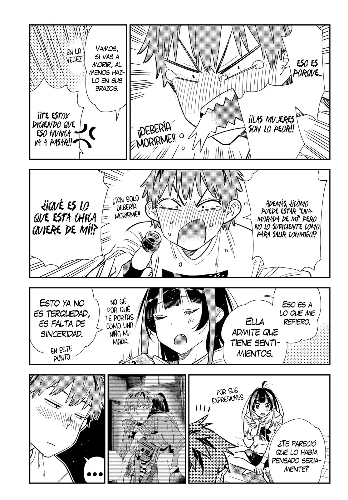 Kanojo, Okarishimasu Capitulo 388 página 12