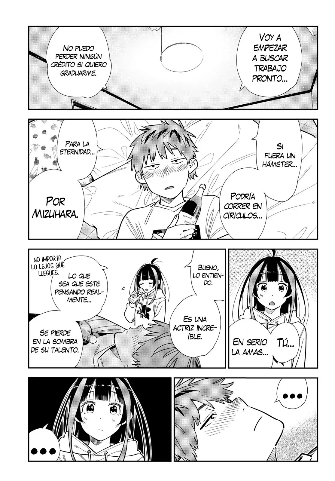 Kanojo, Okarishimasu Capitulo 388 página 14