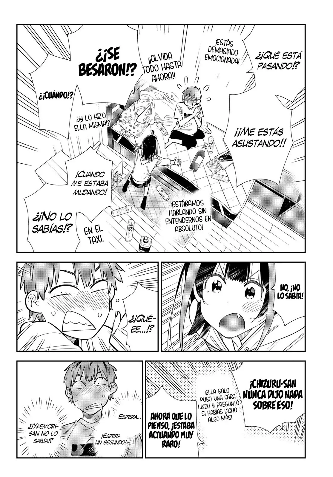 Kanojo, Okarishimasu Capitulo 388 página 17