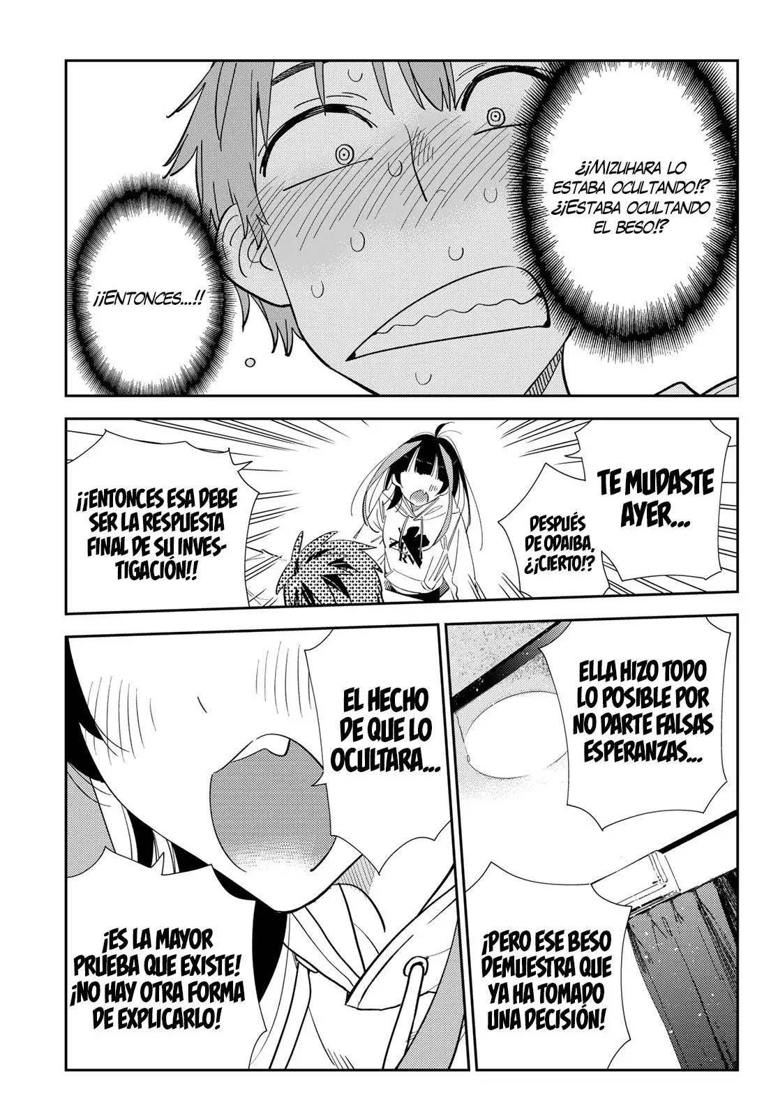 Kanojo, Okarishimasu Capitulo 388 página 18