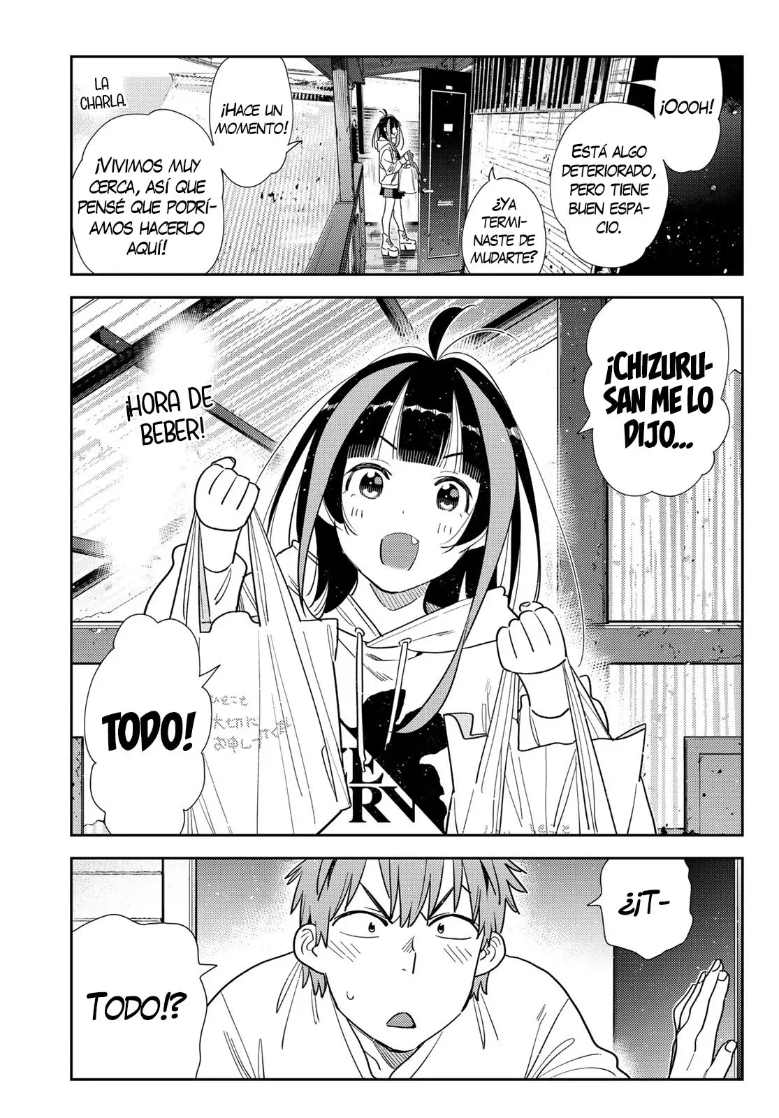 Kanojo, Okarishimasu Capitulo 388 página 4