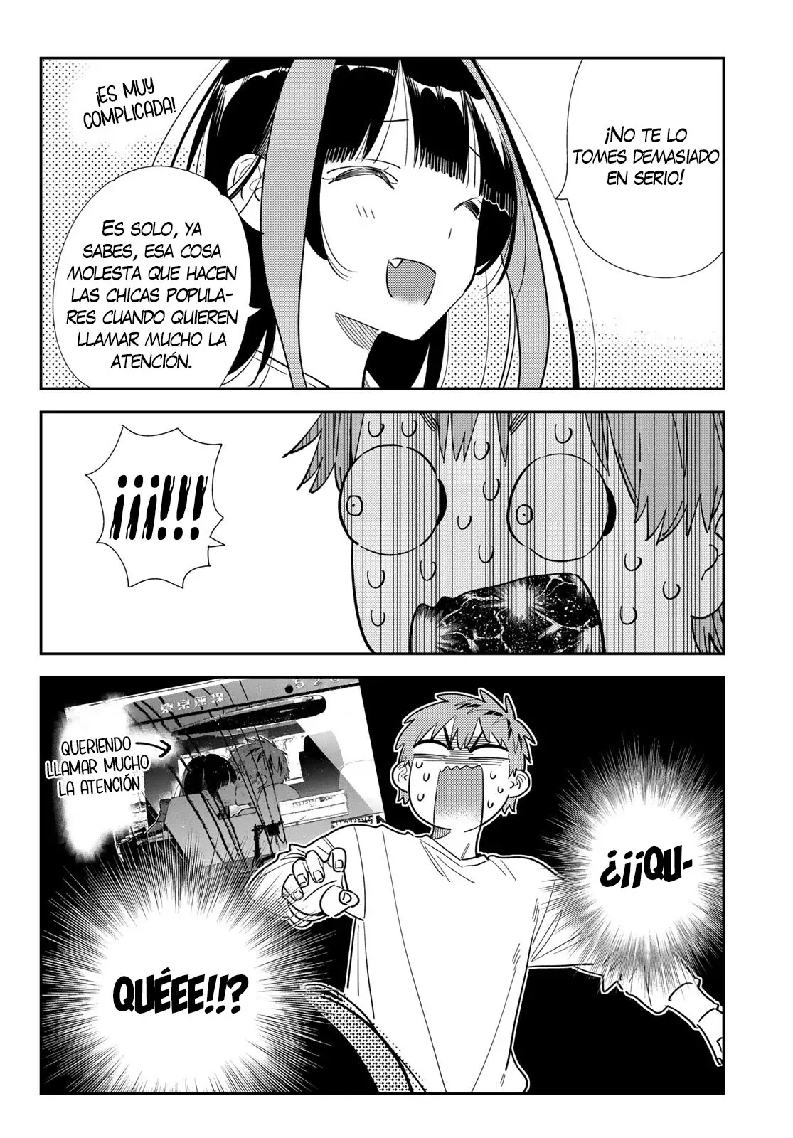 Kanojo, Okarishimasu Capitulo 388 página 9