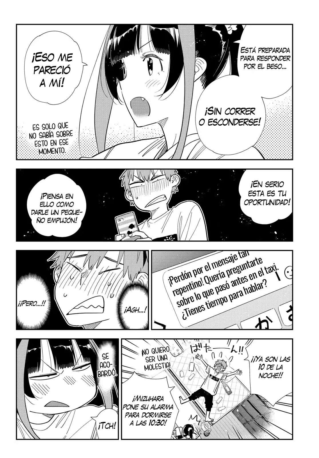 Kanojo, Okarishimasu Capitulo 389 página 10