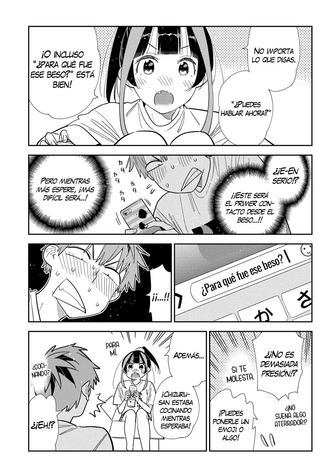 Kanojo, Okarishimasu Capitulo 389 página 9