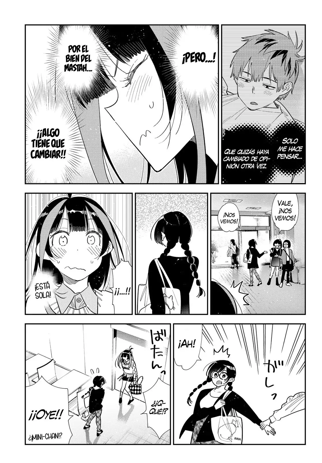 Kanojo, Okarishimasu Capitulo 390 página 10
