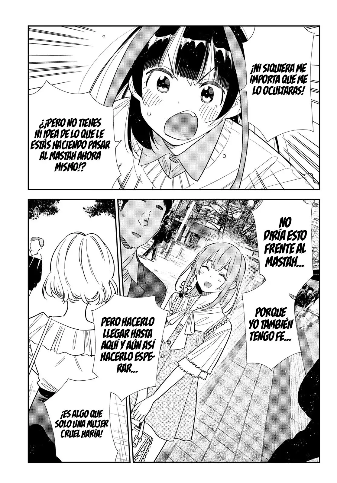 Kanojo, Okarishimasu Capitulo 390 página 12