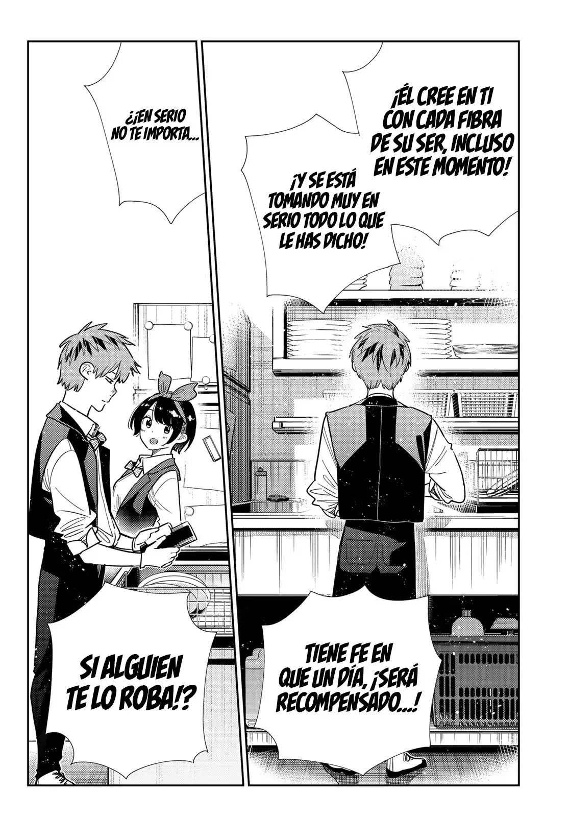 Kanojo, Okarishimasu Capitulo 390 página 13