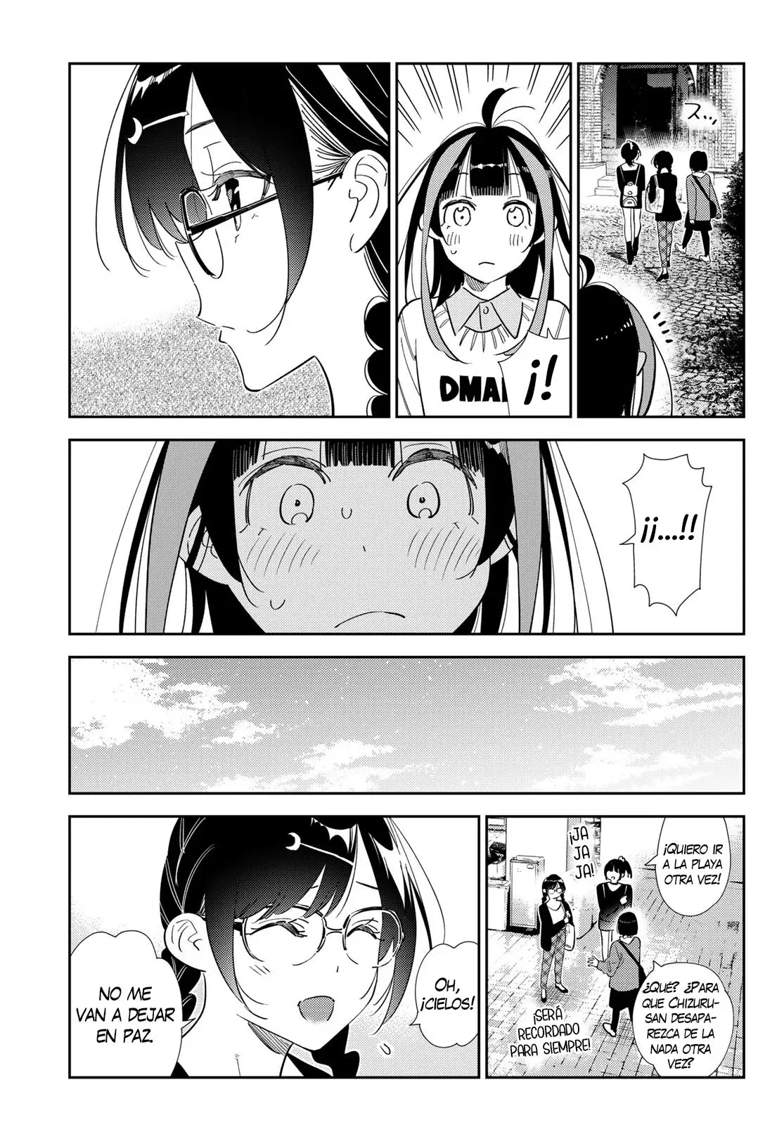 Kanojo, Okarishimasu Capitulo 390 página 8