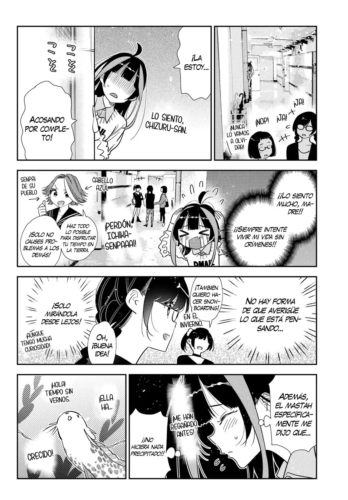 Kanojo, Okarishimasu Capitulo 390 página 9
