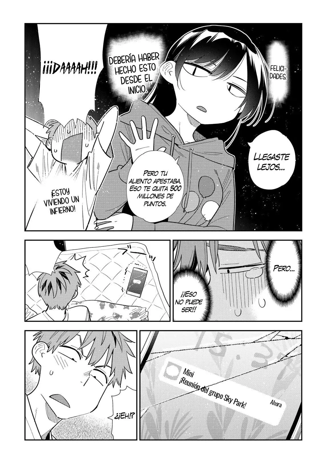 Kanojo, Okarishimasu Capitulo 391 página 10