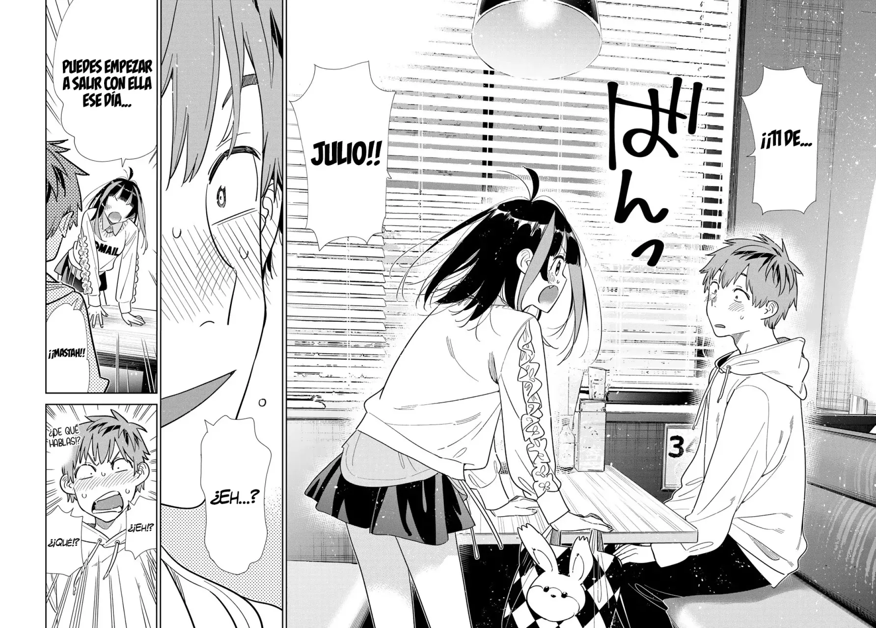 Kanojo, Okarishimasu Capitulo 391 página 13