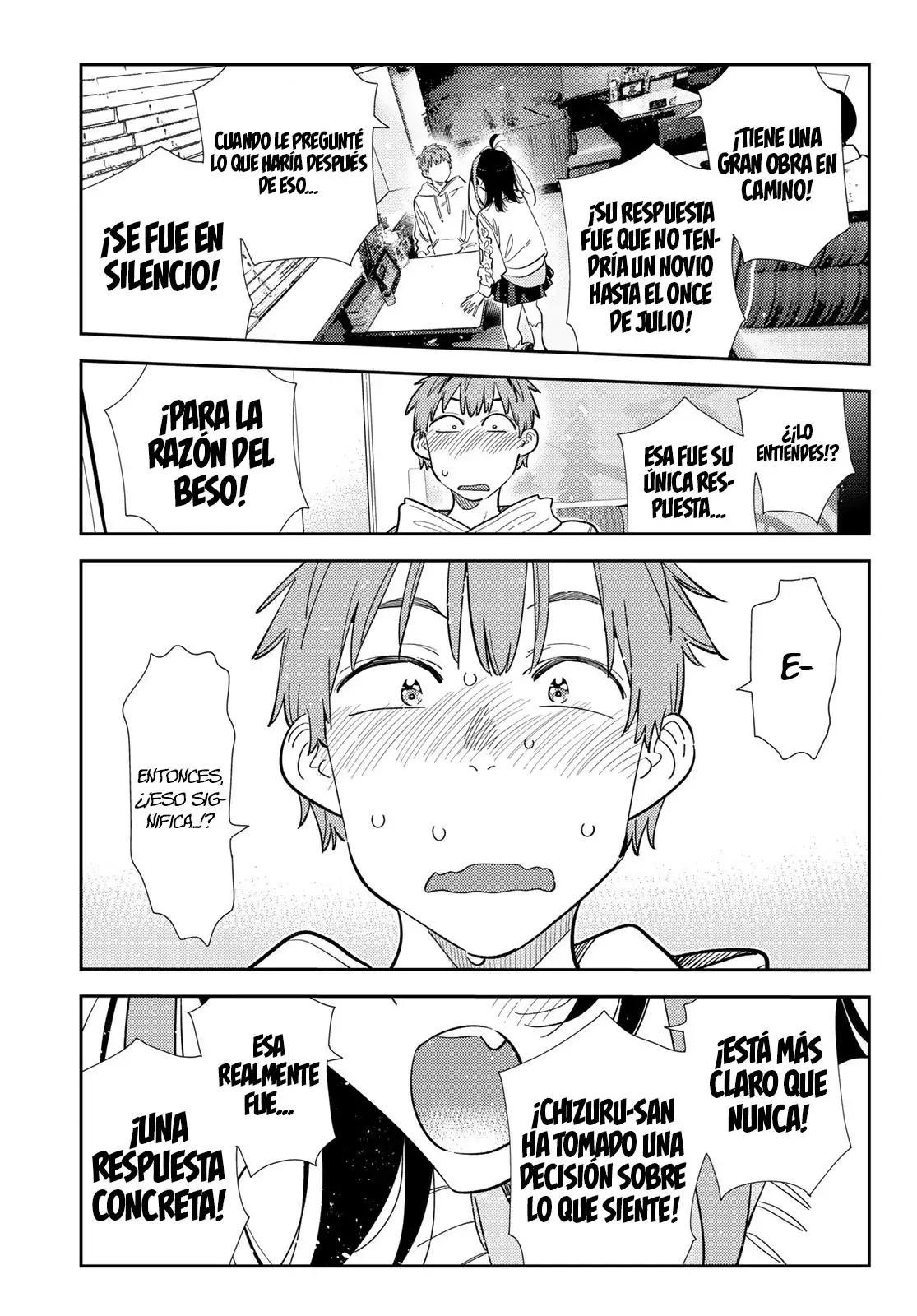 Kanojo, Okarishimasu Capitulo 391 página 15