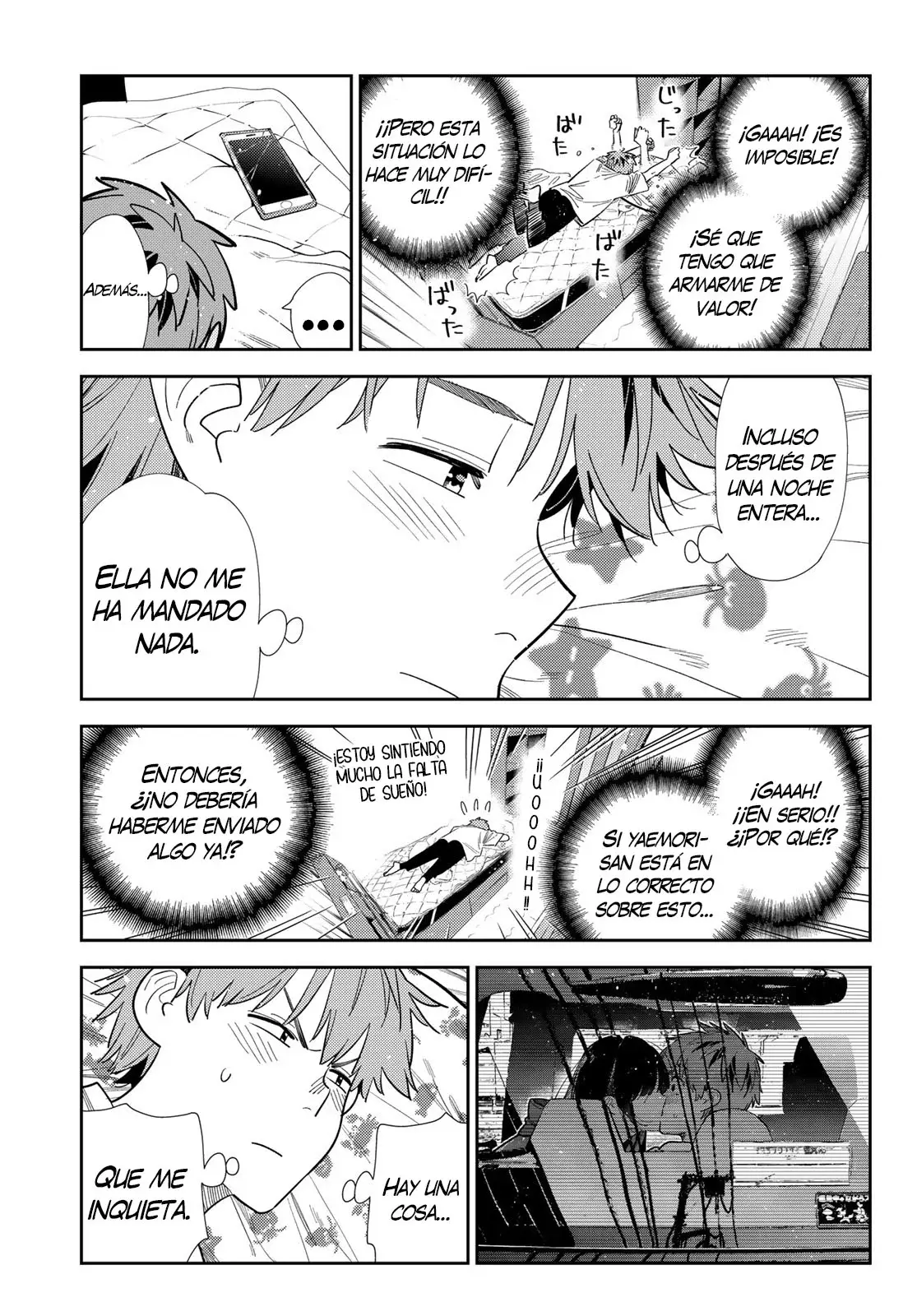 Kanojo, Okarishimasu Capitulo 391 página 8