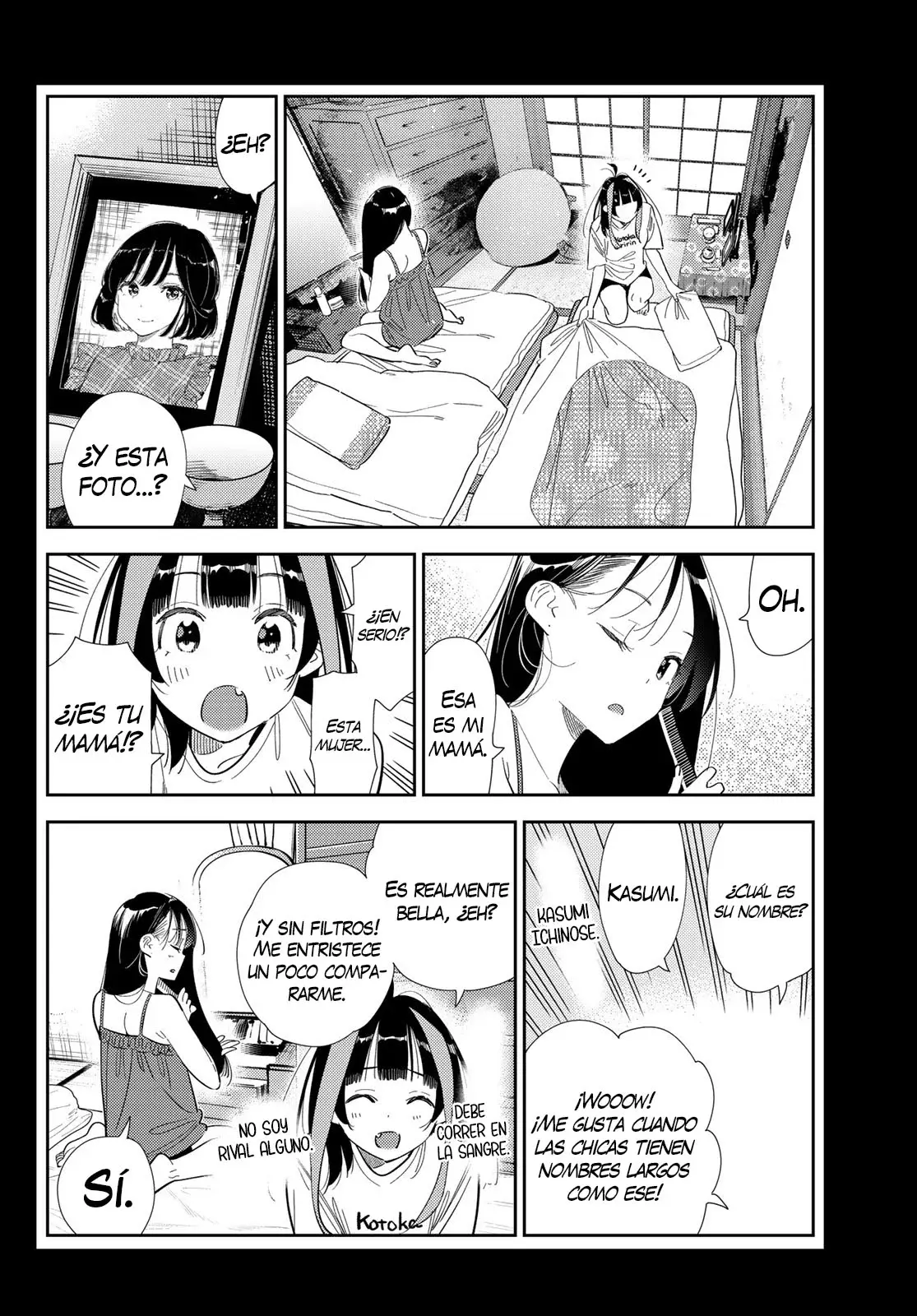 Kanojo, Okarishimasu Capitulo 392 página 11