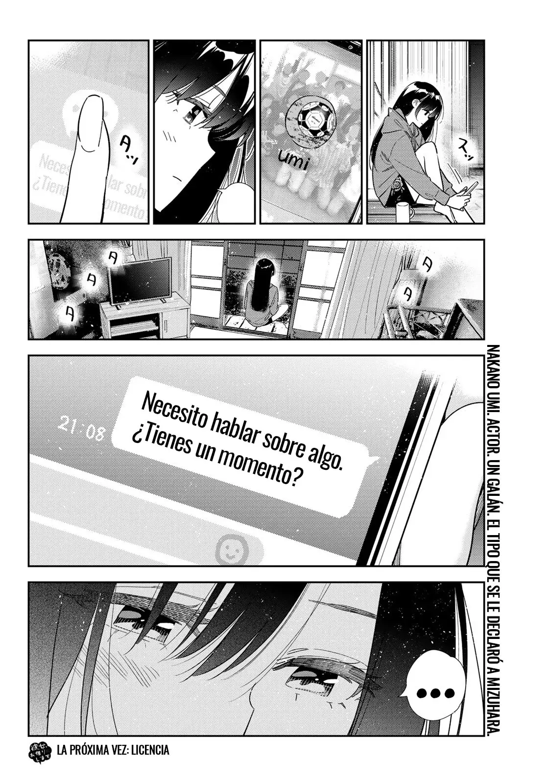 Kanojo, Okarishimasu Capitulo 392 página 21