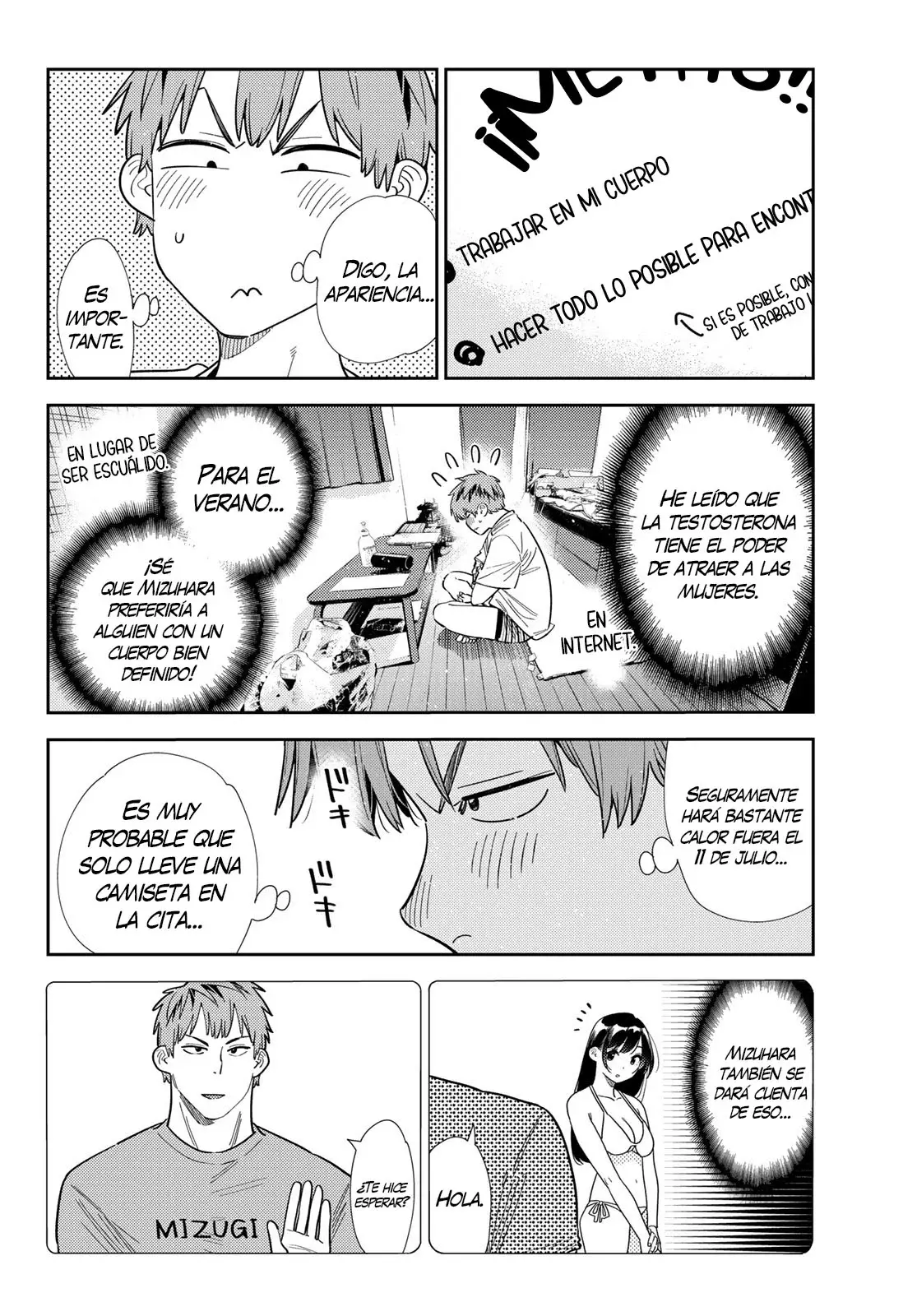 Kanojo, Okarishimasu Capitulo 393 página 12