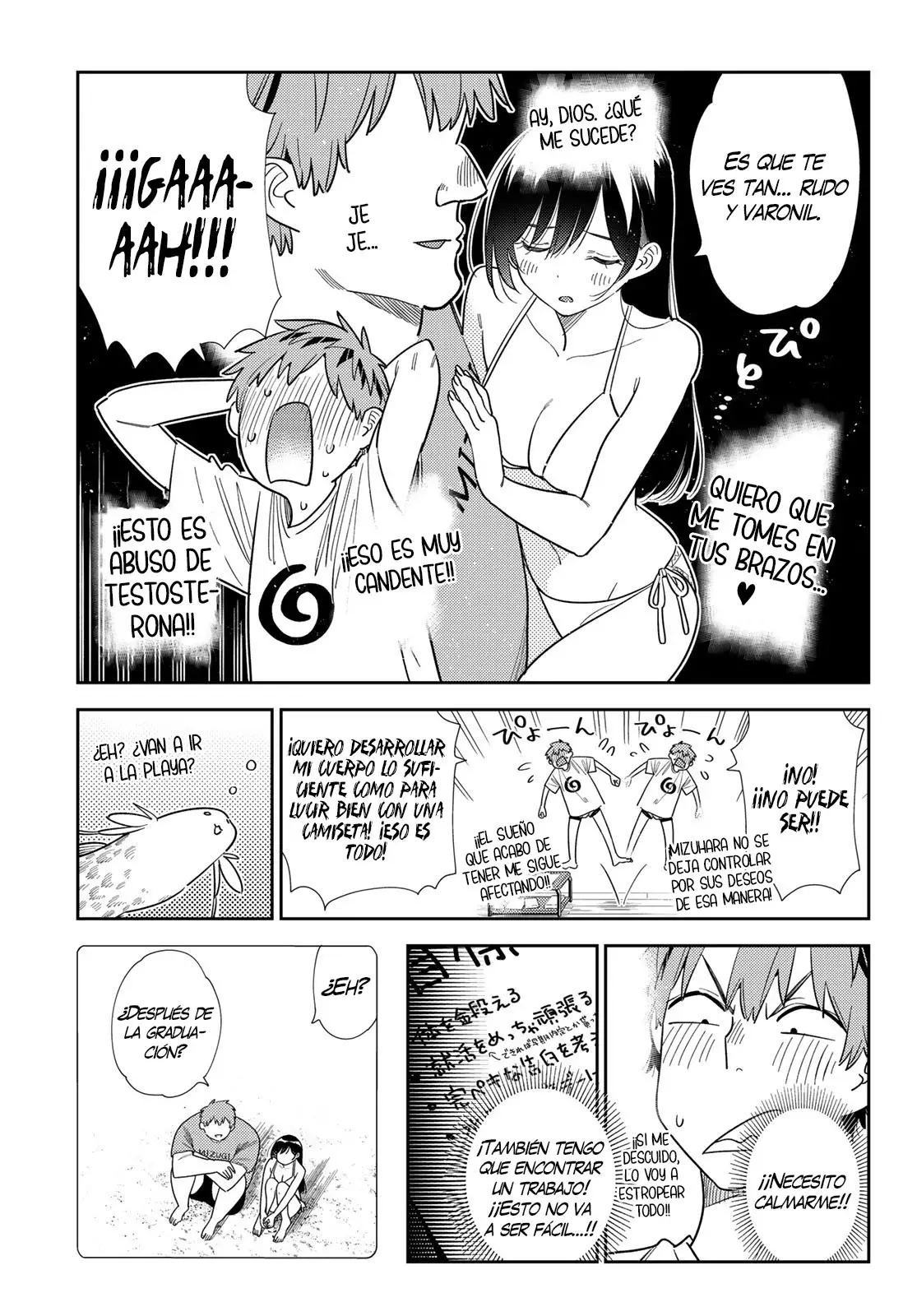 Kanojo, Okarishimasu Capitulo 393 página 13