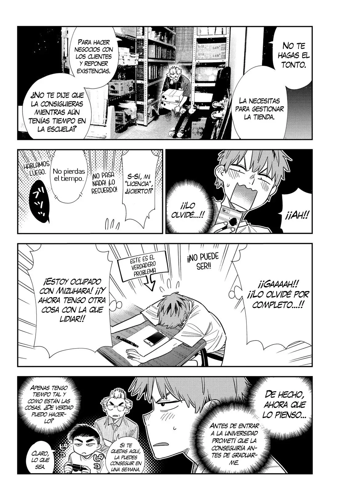 Kanojo, Okarishimasu Capitulo 393 página 16