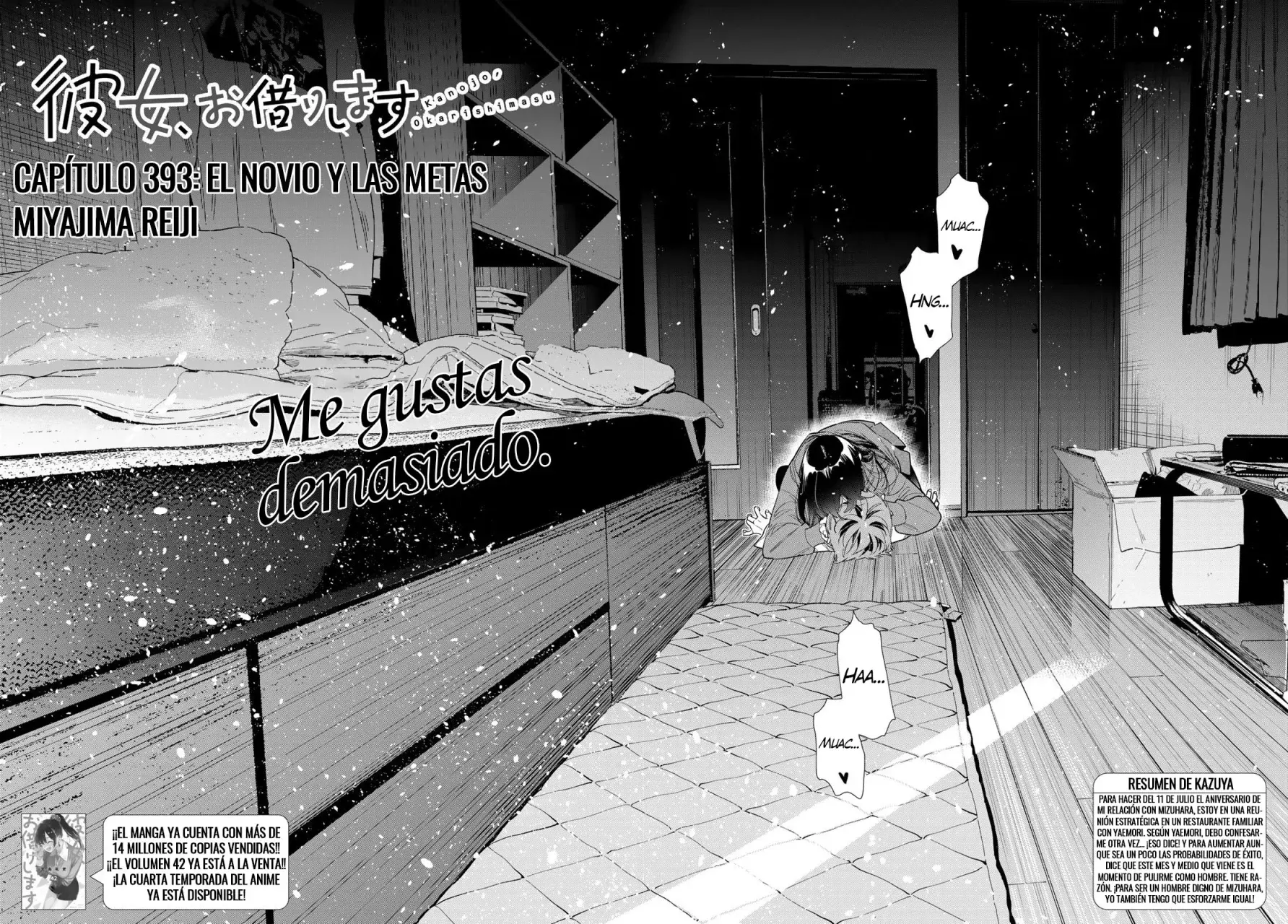 Kanojo, Okarishimasu Capitulo 393 página 5