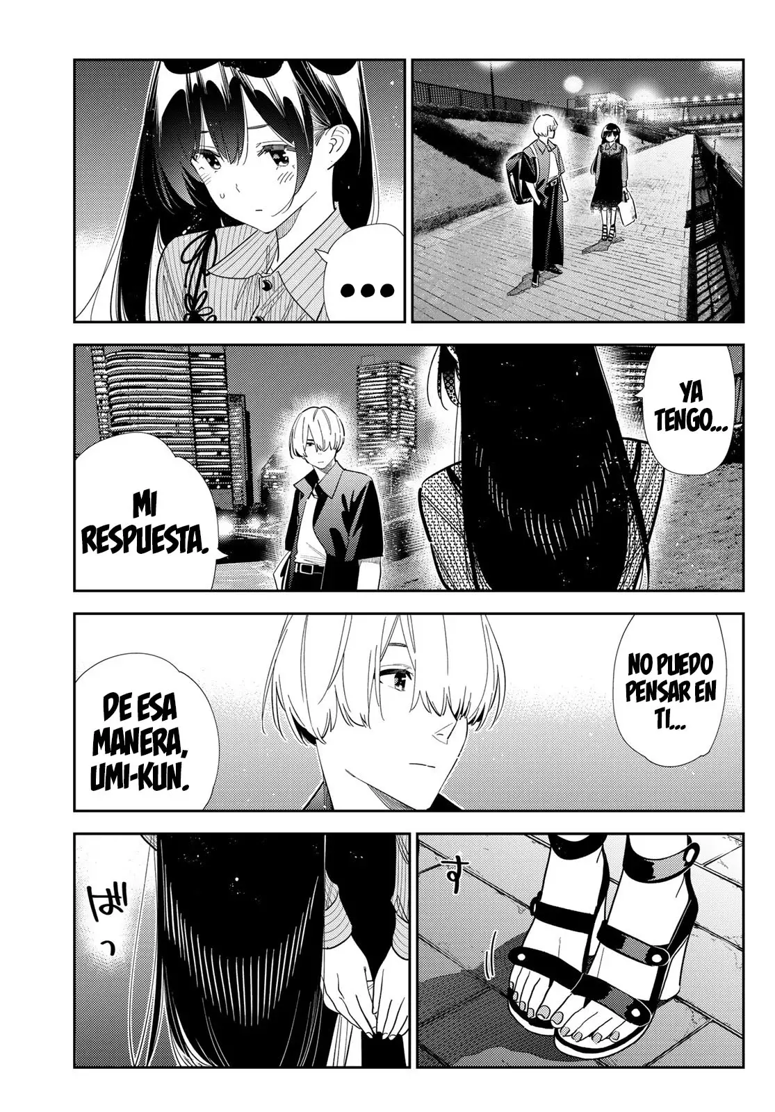 Kanojo, Okarishimasu Capitulo 395 página 4
